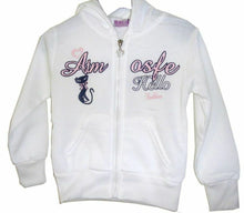 Load image into Gallery viewer, Girls Cream & Navy Kool Look Tracksuit