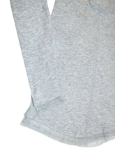 Load image into Gallery viewer, Grey Thermogen Thermal Lace Trim Ribbed Knit Top