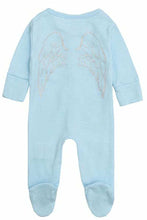 Load image into Gallery viewer, Blue Little Angel Pure Cotton Romper Sleepsuit