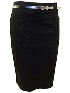 Black Autograph Chino Belted Skirts