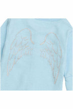 Load image into Gallery viewer, Blue Little Angel Pure Cotton Romper Sleepsuit