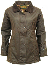 Load image into Gallery viewer, Ladies Game Fitted Antique Wax Jacket Winchester Antique Coat