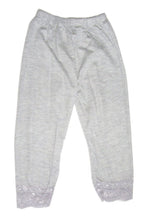 Load image into Gallery viewer, Grey & White Striped Short sleeve Top Dress & Leggings Set