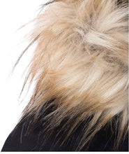 Load image into Gallery viewer, Girls Midnight Blue Detachable Furry Trim Hood Parka Winter Coats