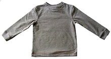 Load image into Gallery viewer, BABY GIRLS MINI MODE POLAR CLUB GREY LONG SLEEVE TOP
