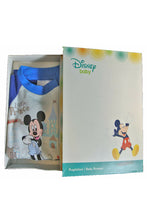 Load image into Gallery viewer, Grey Multi Disney Mickey Mouse Sleepsuit Boxed Gift