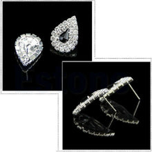 Load image into Gallery viewer, White & Black Crystal Bling Rhinestone Chocker set