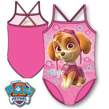 Load image into Gallery viewer, Baby Girls Pink Paw Patrol Skye Swimsuit All in One Swimming Costume