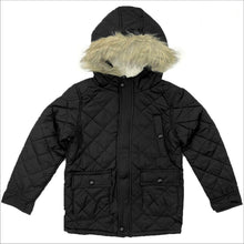 Load image into Gallery viewer, Boys Padded Quilted Parka Winter Coat
