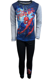 Boys Official Marvel Comics Spider-Man Web Shooter Long Pyjamas Set