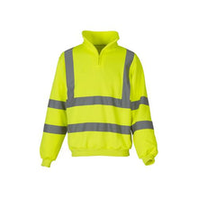 Load image into Gallery viewer, Yoko HVK06 Hi Vis Zip Sweatshirt