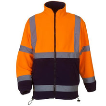 Load image into Gallery viewer, Yoko HVK08 Hi Vis Fleece Jacket