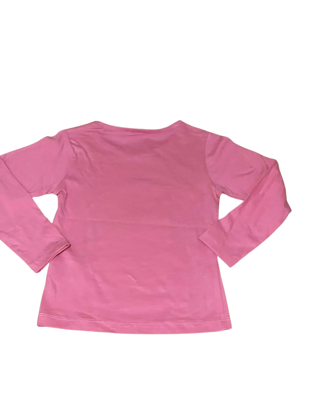 Girls Minion Despicable Me Pink Love Heart Cotton Long Sleeve Tunic Tops