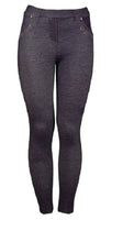 Load image into Gallery viewer, Ladies Girls Blue wash effect elasticated waist leggings
