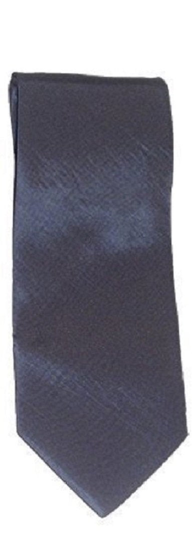 Mens Premium Plain Solid Colours Italian Style Work Shirts Suit Silk Tie
