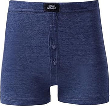 Load image into Gallery viewer, Mens Boxers High Impact Cotton Blend Underwear 3 Pack Briefs Trunks
