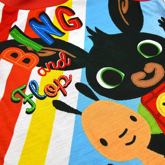 Girls Toddlers CBeebies Bing & Flop Shortsleeve Top & Shorts Shortie Pyjamas