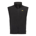 Mens Site Black Anti-Pill Soft Vest Fleece Gilet Outdoor Walking Bodywarmer