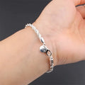 Ladies Gents 925 Sterling Silver Twisted Rope 4MM Chain Bracelets