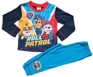 Boys Paw Patrol Roll With The Patrol Cotton Pyjamas