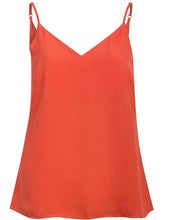 Load image into Gallery viewer, Ladies Coral Camisole Adjustable Spaghetti Sleeveless Tops

