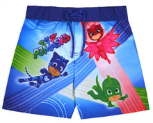 Load image into Gallery viewer, Boys PJ Mask Swimming Shorts
