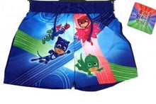 Load image into Gallery viewer, Boys PJ Mask Swimming Shorts
