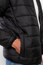 Load image into Gallery viewer, Mens Puffer Hooded Jackets Quilted Lightweight Padded Windproof Coat
