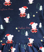 Load image into Gallery viewer, Girls Peppa Pig Christmas Top Dress &amp; Leggings Sets
