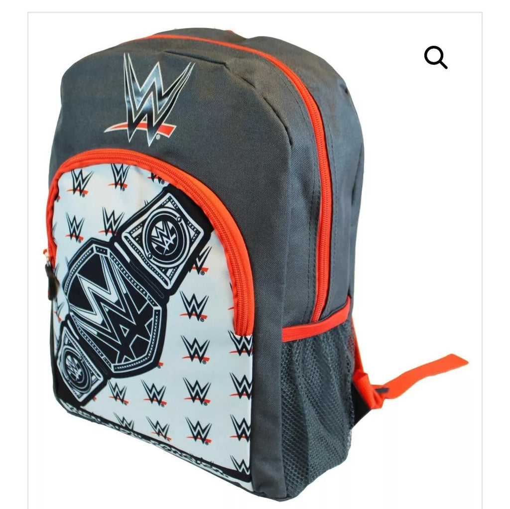 Boys Girls WWE Wrestling Champion Themed Backpack School Bags