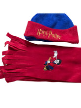 Load image into Gallery viewer, Kids Boys Red Blue Harry Portter Soft Fleece Warm Autum Winter Cap &amp; Scarf Sets
