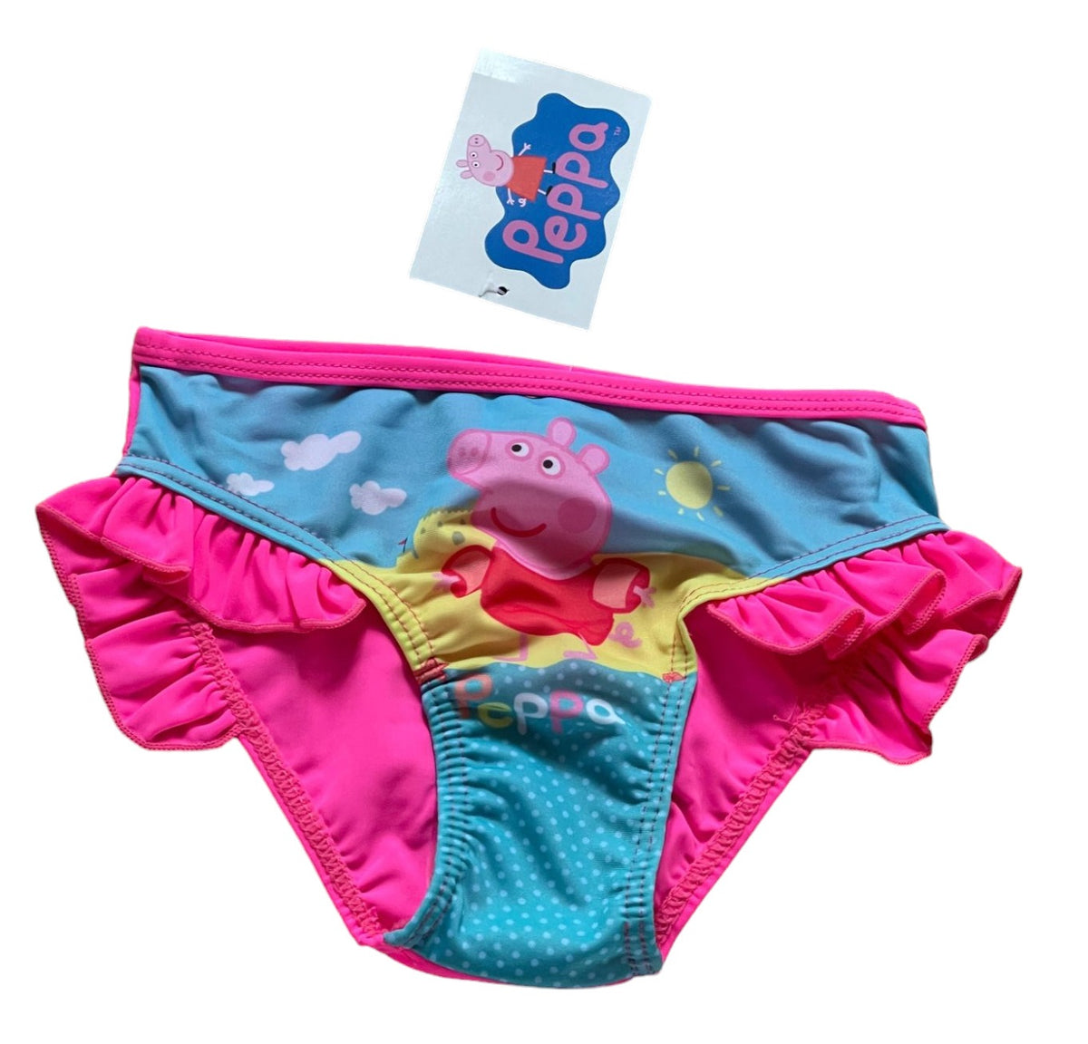 Girls Official Peppa Pig Bikini Swimming Pants