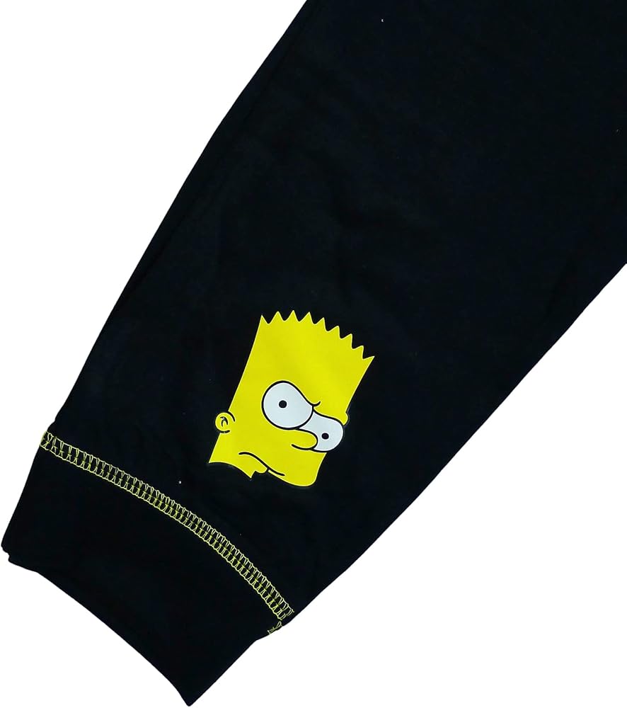 Boys Bart Simpson I Didn't Do It Print Cotton Pyjamas