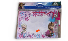 Load image into Gallery viewer, Kids Disney Frozen Dry Erase Message Board With Marker Dry Sponge Erase Marker
