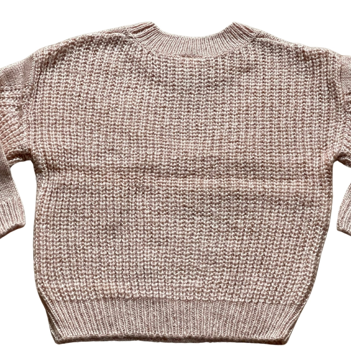 Girls Palamino Cable Knit Crew Ribbed Neck Long Sleeve Jumpers