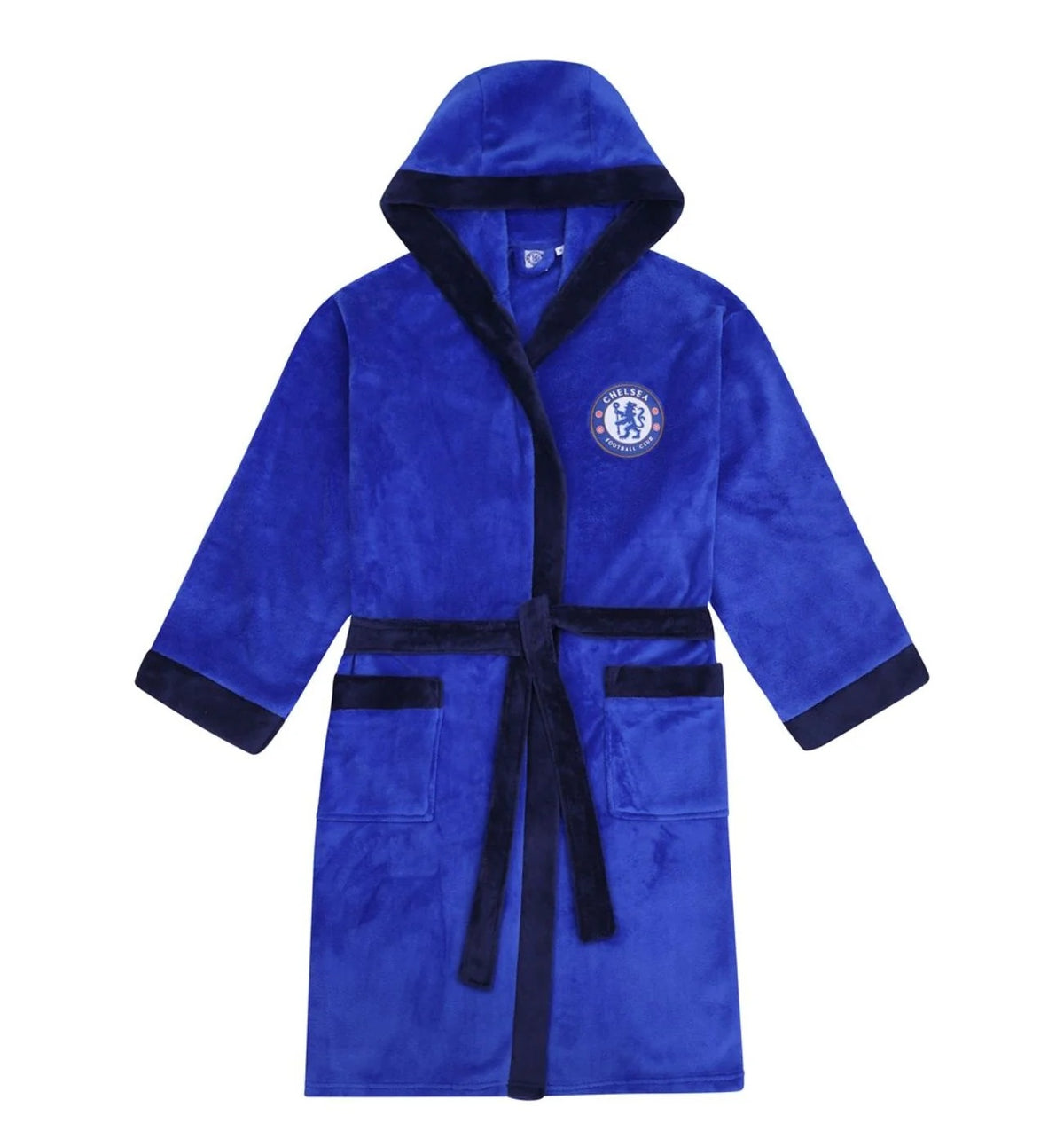 Boys Kids Unisex Chelsea FC Soft Fleece Dressing Gown