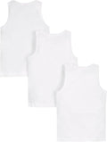 Boys Toddlers White Soft Cotton Sleeveless Vest Underwear Top