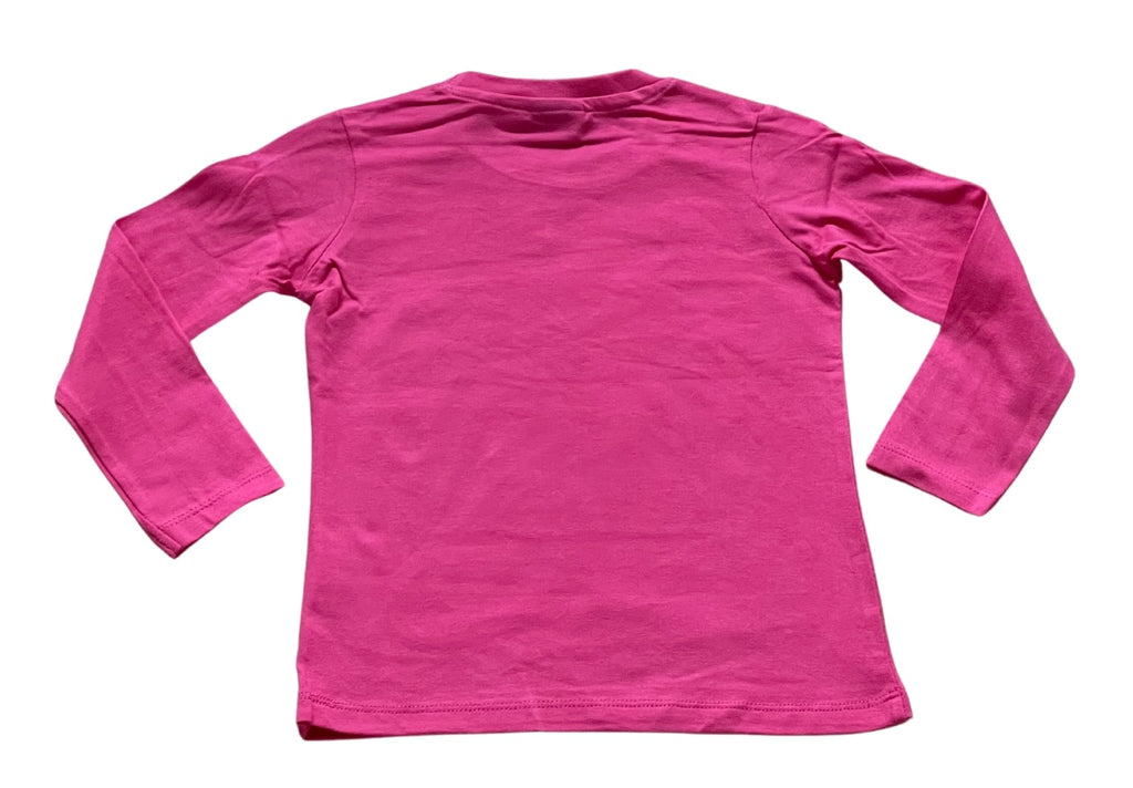 Girls Frozen Cerise Sisters Forever Cotton Long Sleeve Tunic Tops