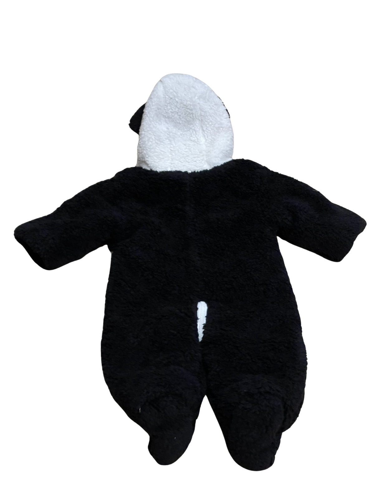 Baby Toddler Unisex Soft Hooded Feet Covered Romper Winter Jumpsuit Snowsuit