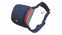 Load image into Gallery viewer, England Star Embroidery Unisex Navy / White Open Top Adjustable Sun Holiday Cap

