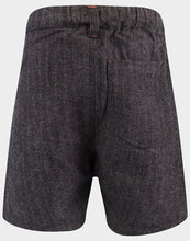 Load image into Gallery viewer, Boys Toddlers Brushed Herringbone Cotton Elasticated Waist Shorts
