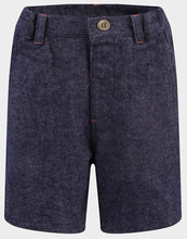 Load image into Gallery viewer, Boys Toddlers Brushed Herringbone Cotton Elasticated Waist Shorts
