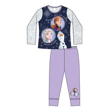 Load image into Gallery viewer, Girls Disney Frozen All We Need Is Each Other Print Pyjamas Set
