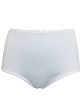 Load image into Gallery viewer, Ladies Briefs Pure Cotton High Waist Full Womens Knickers 6-24
