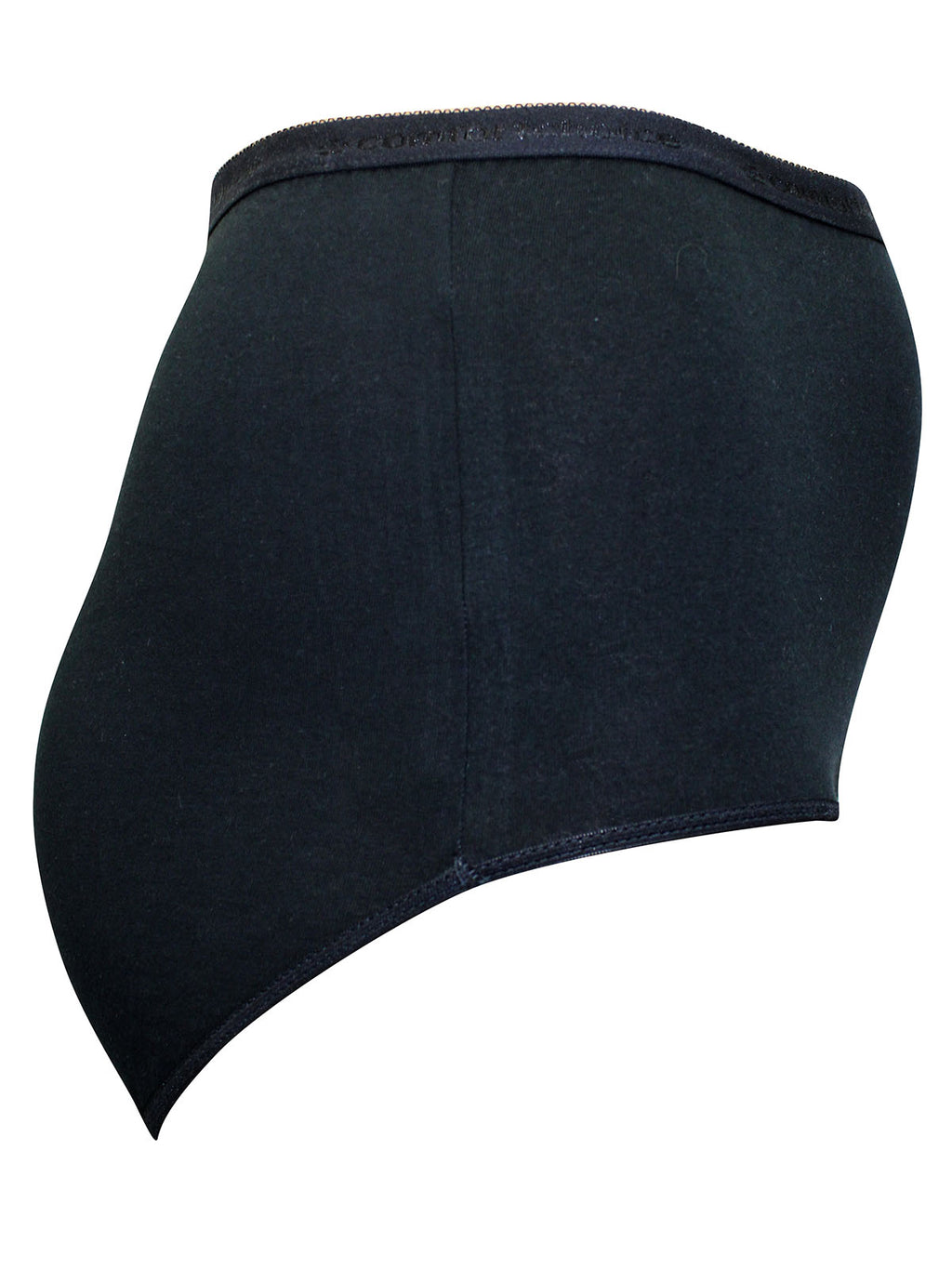 Ladies Pure Cotton High Waisted Plus Size Full Briefs