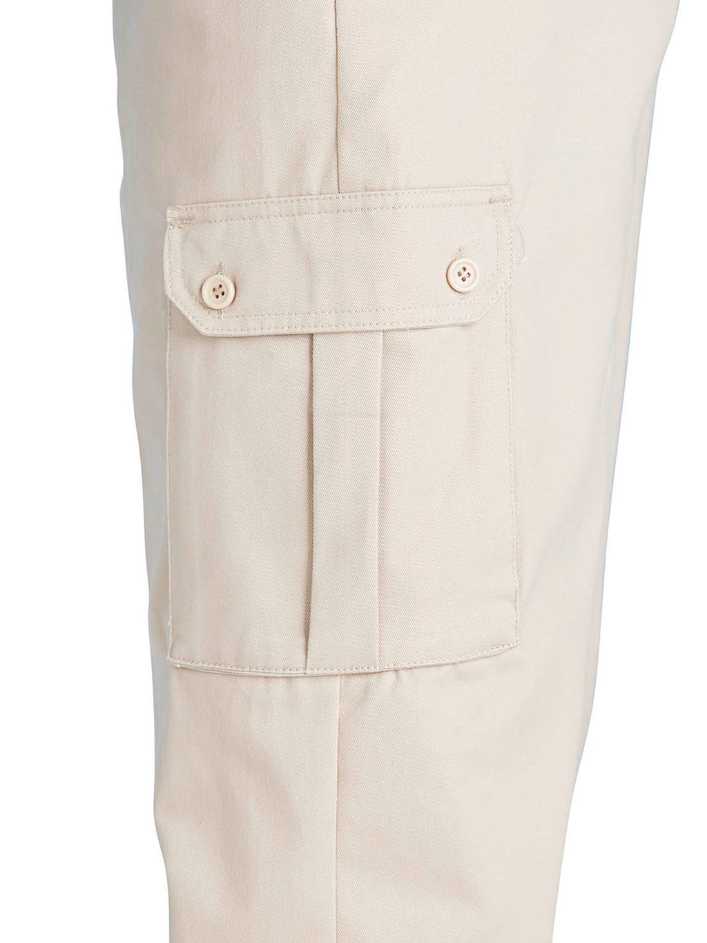 Mens Pure Cotton Cargo Trousers