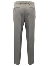 Load image into Gallery viewer, Mens Light Brown Wool Blend Regular Fit Flat Front Trousers
