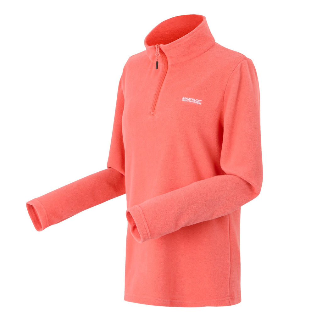 Ladies Regatta Sweethart Light Weight Micro Fleece Half Zip Pullover Tops