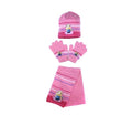 Girls Pink Multi Minion Despicable Me "I Don't Share" Hat Scarf & Gloves Sets