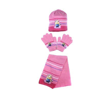 Load image into Gallery viewer, Girls Pink Multi Minion Despicable Me &quot;I Don&#39;t Share&quot; Hat Scarf &amp; Gloves Sets
